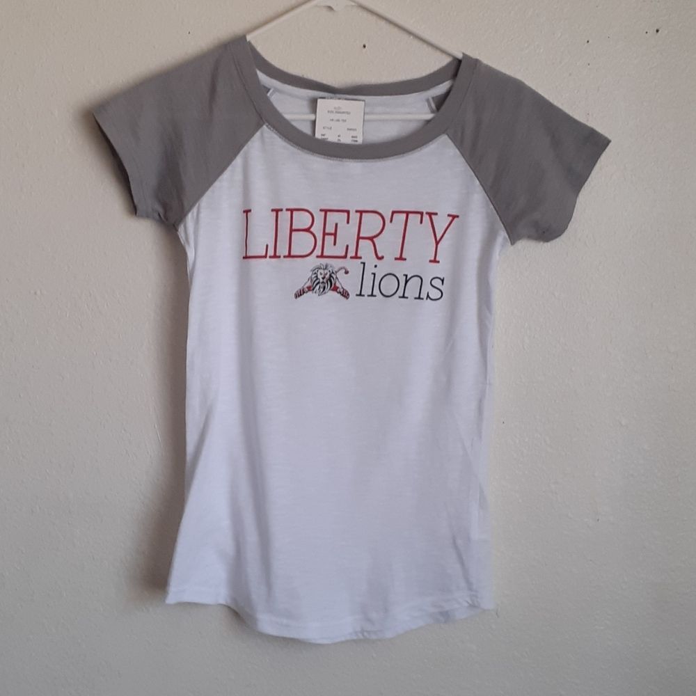 NWT  PEL ATHLETIC  TEE S gray white